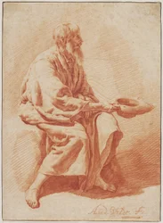 Seated Old Man